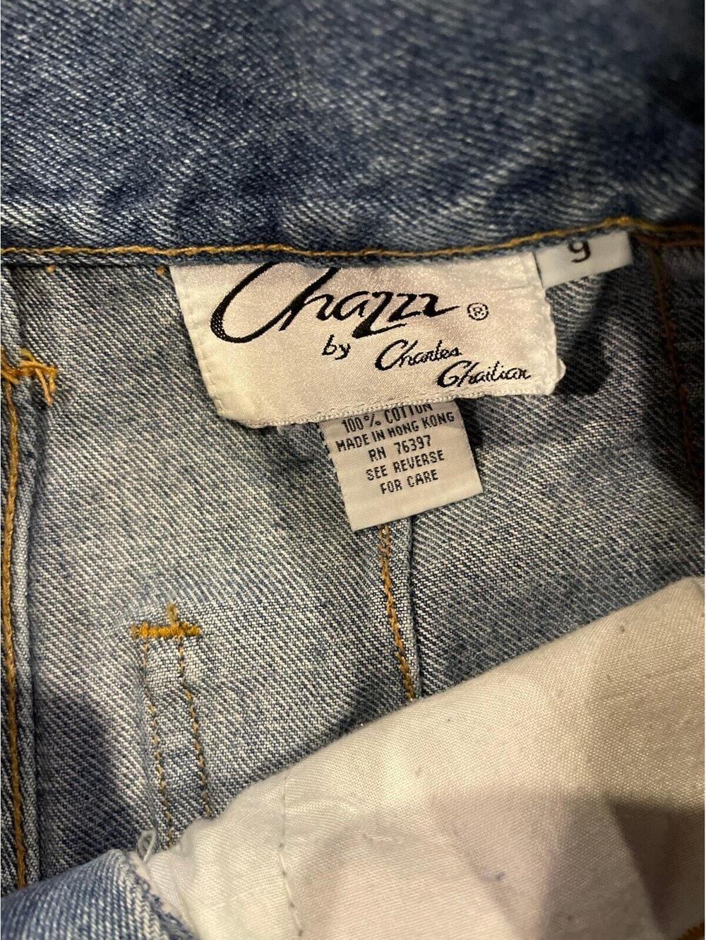 Vintage Chazz by Charles Ghalian High-Waisted Jeans – Size 9 (Fits 2-4) - Picture 3 of 6